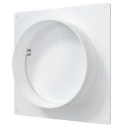 Площадка торцевая SKNPO фланец D125 соединитель обратный клапан 165х150 пластик ERA