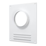 Площадка торцевая ПТМР фланец D80 решетка 196х236 окрашенная сталь ERA