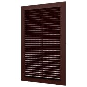 Решетка вентиляционная С сетка 180х280 пластик Brown ERA