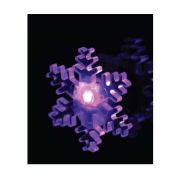 Светильник «Снежинка маленькая» SL104 ночник на присоске новогодний Космос KOCNL_SL104