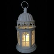 Светильник светодиодный декоративный «Фонарь» LN2-LD10-WW-ВО 26х13см 10 LED бел. SHLights 4690601047366