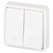 Переключатель Эксперт 11-1528-01 для жалюзи кнопочный IP55 10АХ-250В СУ бел. Эра Б0063249