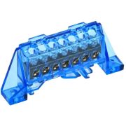 Шина нулевая N в комб. изол. «Стойка» 6х9-7-С TEKFOR IEK TF-NN10-07-DP-K07