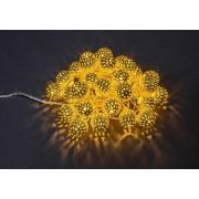 Гирлянда светодиодная «Золотые шарики» 14 041 NGF-D003-30WW-230 метал. Navigator 14041