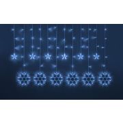 Гирлянда светодиодная «Бахрома» «Звезды и снежинки» 95 122 NGF-D032-03 2.5х1м Blue IP20 Navigator 95122