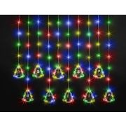 Гирлянда светодиодная «Бахрома» «Елки и фигурки» 95 009 NGF-D034-03 3х0.6м RGBY IP20 Navigator 95009
