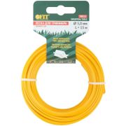 Леска для садовых триммеров «Звездочка» 3.0ммх15м FIT 78011