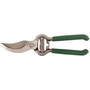 Секатор режущие кромки внахлест усиленная пружина цельнокованый ПВХ ручки 200мм FIT 77085