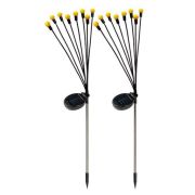 Светильник светодиодный садовый SLR-S04-YS2 «Светлячки» желт. на солнечн. батарее (уп.2шт) ФАZА 5012806