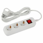 Удлинитель 3х3м с заземл. с выкл. ПВС 3х0.75 UDL-10-330-ES Greenline Эра Б0065047