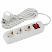 Удлинитель 3х5м с заземл. с выкл. ПВС 3х0.75 UDL-10-350-ES Greenline Эра Б0065080