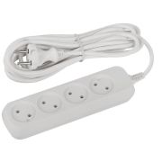 Удлинитель 4х5м без заземл. ПВС 2х0.75 UDL-10-450 Greenline Эра Б0065063