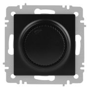 Светорегулятор поворотный СП Accent 6-401-05 600Вт 230В IP20 антрацит Intro Б0063679