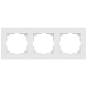 Рамка 3-м СП Accent 6-503-01М бел. матов. Intro Б0063744