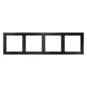 Рамка пластиковая VOLTUM S70 на 4 поста, (титан)