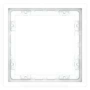 Рамка пластиковая VOLTUM S70 на 1 пост, (белый матовый)