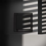 Вывод кабеля VOLTUM S70, (черный матовый)