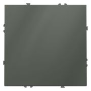 Проходной переключатель встраиваемый VOLTUM S70 одноклавишный 10А, (титан)