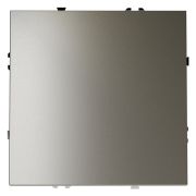 Выключатель встраиваемый VOLTUM S70 одноклавишный 10А, (шелк)