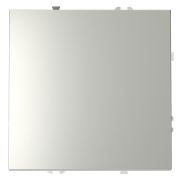 Проходной переключатель встраиваемый VOLTUM S70 одноклавишный 10А, (сталь)