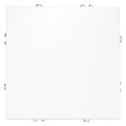 Выключатель с самовозвратом встраиваемый VOLTUM S70 одноклавишный 10А, (белый матовый)