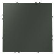 Выключатель с самовозвратом встраиваемый VOLTUM S70 одноклавишный 10А, (титан)