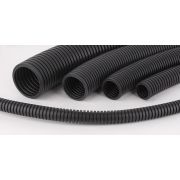 Труба гофрированная ПВХ легкая d32мм с протяжкой черн. (уп.25м) Ruvinil 13201Ч