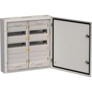 Корпус ЩРн-72 (2х36) TITAN 5 585х570х140 IP54 метал. сер. IEK TI5-50-N-2X036-54-7035