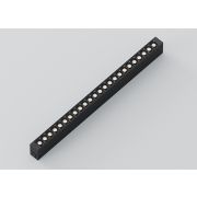 Светильник FLAT MASK 2.0, сис. SLIMLINE, Black 18W SMARTDIM CRI90 BridgeLux, 2700-6000К, 410x25x41мм