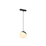 Светильник FLIP SLIM, система EASYSLIM 48V, 6W, 3000K, BLACK, d100mm