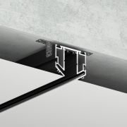 Трековая система SPARK for SLIMLINE 220V, black, 2м