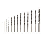 Набор сверл по металлу (HSS) диаметр 1.5-6.5мм (13шт) Kranz KR-91-0631
