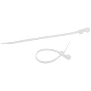 Хомут кабельный под винт 4.8х200 бел. NO-225-317 (уп.100шт) Эра Б0066045