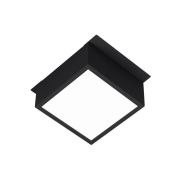 Светильник светодиодный DL-GRIGLIATO-S90x90-12W Warm3000 BK 90 deg 230) IP40 металл Arlight 038327