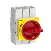 Выключатель-разъединитель NF2-100/3HRY дверного монтажа красно-желтая ручка (R) CHINT 324140