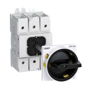 Выключатель-разъединитель NF2-80/3DOBR выносная черн. рукоятка с замком упр. для установ. на дверь (R) CHINT 324139