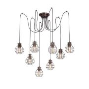 Люстра 8xE27 макс. 40Вт Vitaluce V4884-7/8S