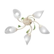 Люстра 5xE14 макс. 40Вт плафон ПП Vitaluce V3232/5PL