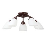 Люстра 5xE14 макс. 40Вт плафон ПП Vitaluce V3252/5PL