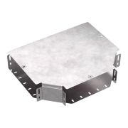 Ответвитель для лотка Т-образ. 300х100 Стандарт с крышкой Промрукав PR16.0443