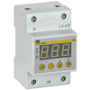Реле напряжения РН-д 1ф 54мм 40А KARAT IEK IVR31-1-40
