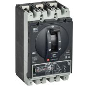 Выключатель автоматический в литом корпусе 3п D 50кА 160А расцепитель электронный продвинутый ARMAT IEK AR-MCCB-3D-050-0160A-ELPC