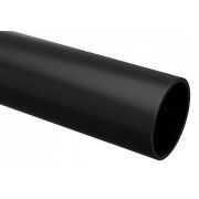 Труба гладкая ПВХ жесткая d16мм черн. (дл.3м) Plast EKF trg-16b-3m