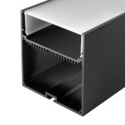 Профиль SL-LINE-7477-2500 BLACK+OPAL с экраном алюм. Arlight 027991