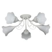 Светильник «Веста» 151 (плафон П0471) НПБ 01-5х60-119 Е27 (ИМ) потолочный бел. Элетех 1005404988