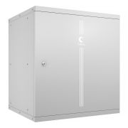 Шкаф телекоммуникационный настенный разборный LIGHT WSC-05D-12U55/45m 19дюйм 12U дверь метал. сер. Cabeus 10181c