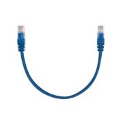 Патч-корд U/UTP CAT 5e RJ45-RJ45 26AWG LSZH син. 0.3м Rexant 02-0104-03