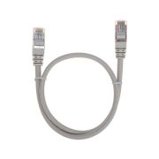 Патч-корд F/UTP кат.5e RJ45-RJ45 26AWG LSZH 0.5м сер. Rexant 02-0110-05