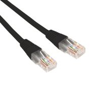 Патч-корд U/UTP CAT 6 RJ45-RJ45 26AWG LSZH черн. 0.3м Rexant 02-0292-03
