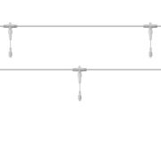 Разветвитель-шина для уличных гирлянд Professional (1 вход 5 выходов) расстояние 100см бел. ПВХ Neon-Night 315-409